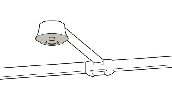 Installazione a soffitto superficiale