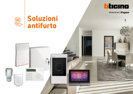 Brochure Soluzioni antifurto