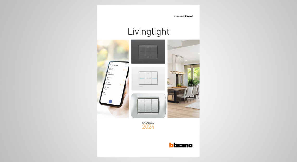 È disponibile la nuova edizione del catalogo della serie civile Livinglight