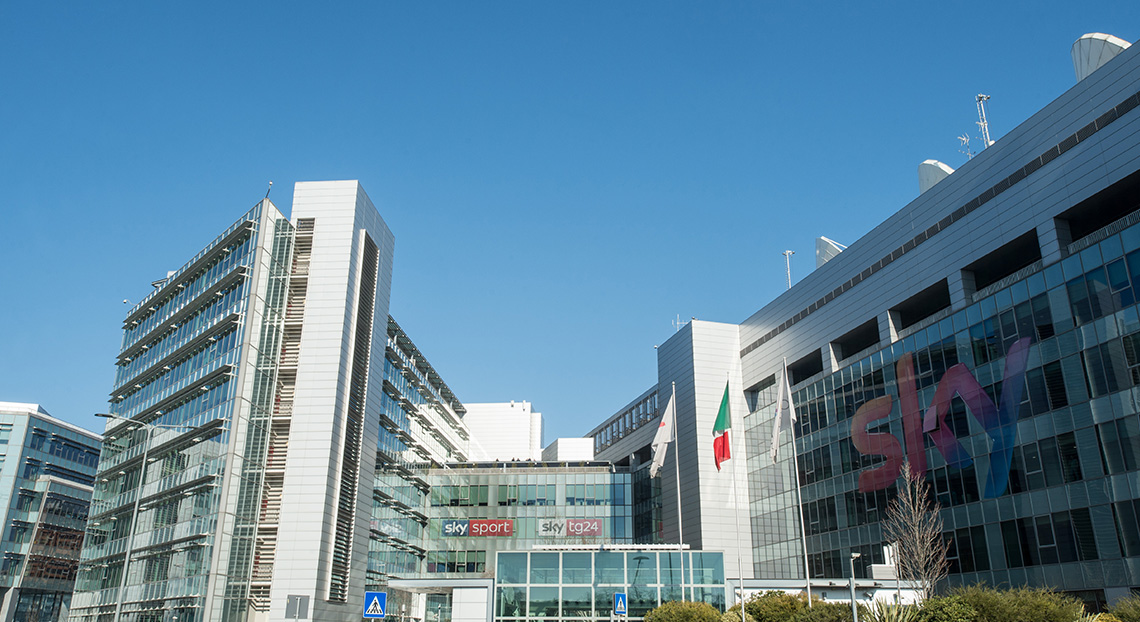 Esterni edifici Sky Italia