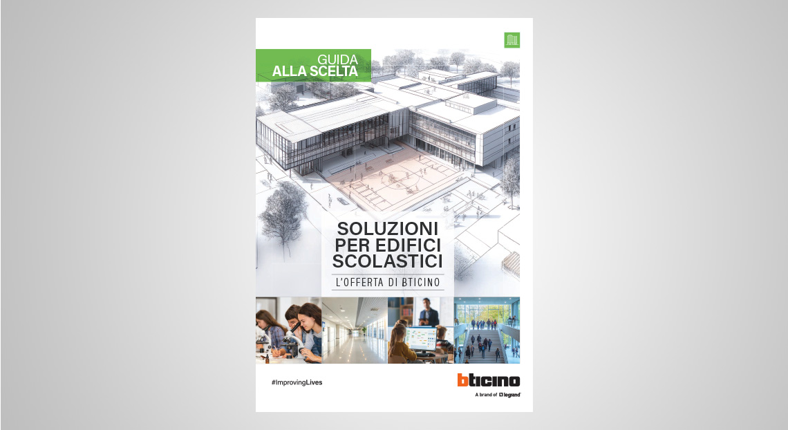 Copertina guida alla scelta soluzioni per edifici scolastici