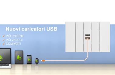 Nuovi caricatori USB