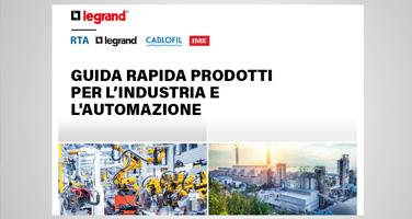 Copertina Guida Rapida Legrand e IME per l’Industria