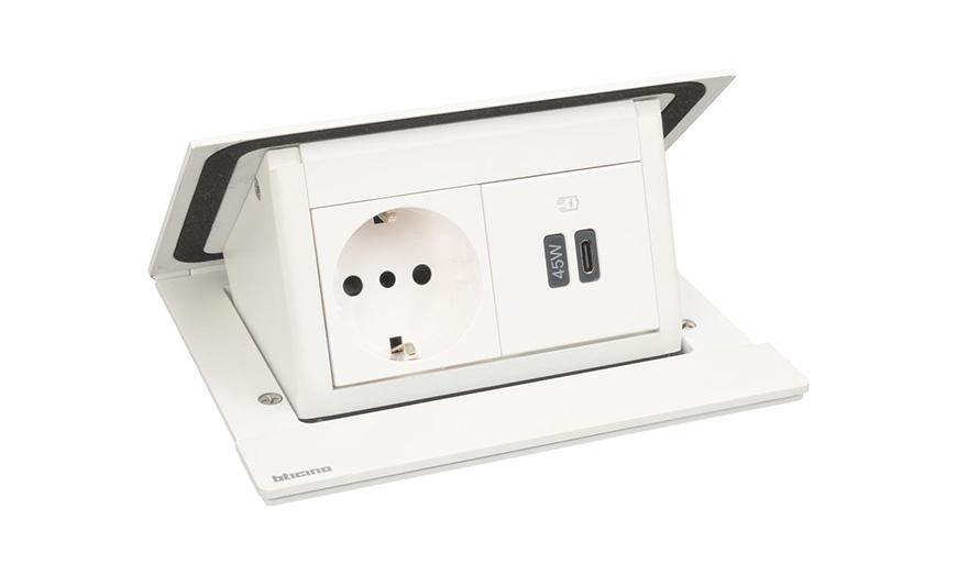 Torretta a scomparsa pop-up da scrivania