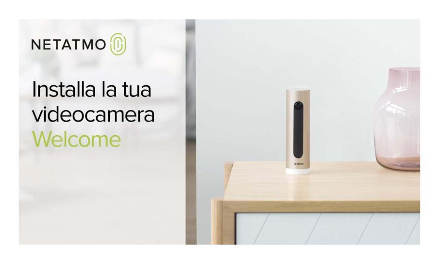 installazione videocamera netatmo
