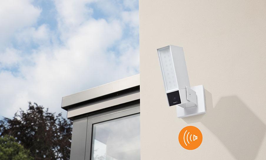 Telecamere Intelligente con Sirena Netatmo White