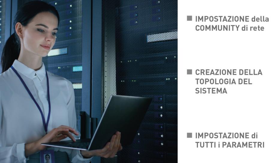 Configurazione tramite software dedicato