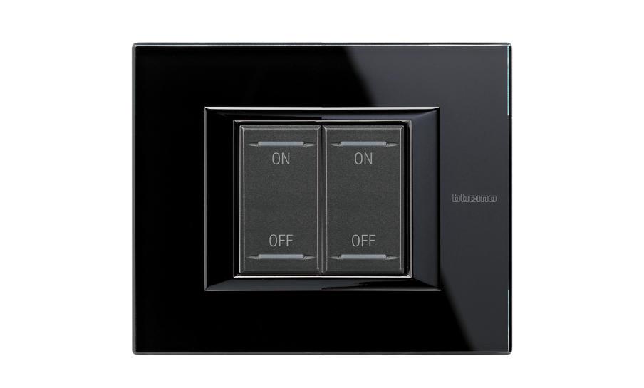 Comandi Axolute KNX 2 moduli neri