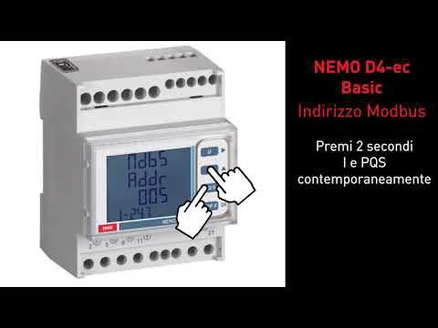 Preview image for the embedded video for gallery "Nemo D4 ec Basic - Impostazioni".