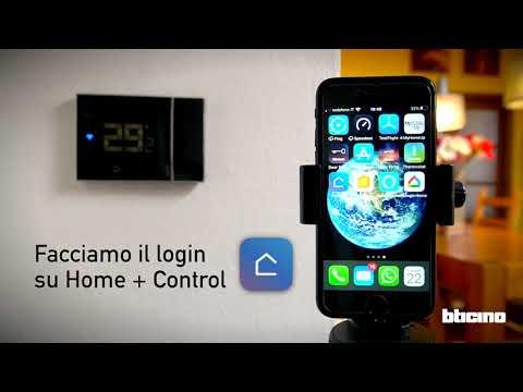 Preview image for the embedded video for gallery "Smarther 2 with Netatmo - nuovo termostato connesso Bticino: commissioning con iOs".