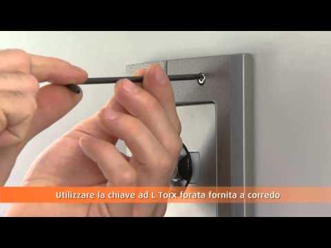 Preview image for the embedded video for gallery "BTicino Professional: Sfera Robur installazione da incasso".