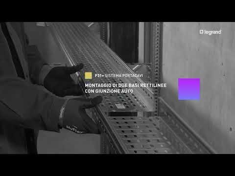 Preview image for the embedded video for gallery "Legrand Professional: montaggio di due basi rettilinee con giunzione AUTO".
