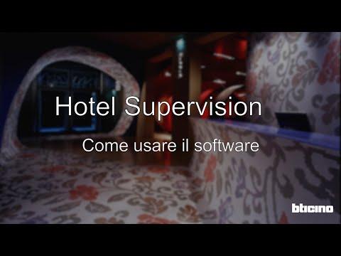 Preview image for the embedded video for gallery "BTicino: Hotel - Tutorial – Hotel Supervision Software".