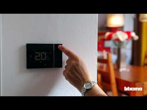Preview image for the embedded video for gallery "Smarther 2 with Netatmo - nuovo termostato connesso Bticino: utilizzo manuale del termostato".
