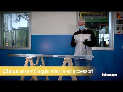 Preview image for the embedded video for gallery "BTicino - LBplus Procedura di assemblaggio ed accessoriamento - Tutorial".