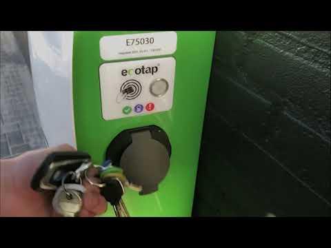Preview image for the embedded video for gallery "Stazioni di ricarica Ecotap Ricarica con stazioni in AC".