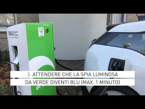 Preview image for the embedded video for gallery "Stazioni di ricarica Ecotap Ricarica veloce con stazione DC60 kW".