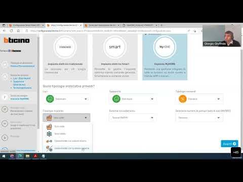 Preview image for the embedded video for gallery "Bticino Webinar - Il configuratore Impianto e la tecnologia MyHome".